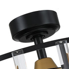 Crystal Downrod Mini Fan 27B