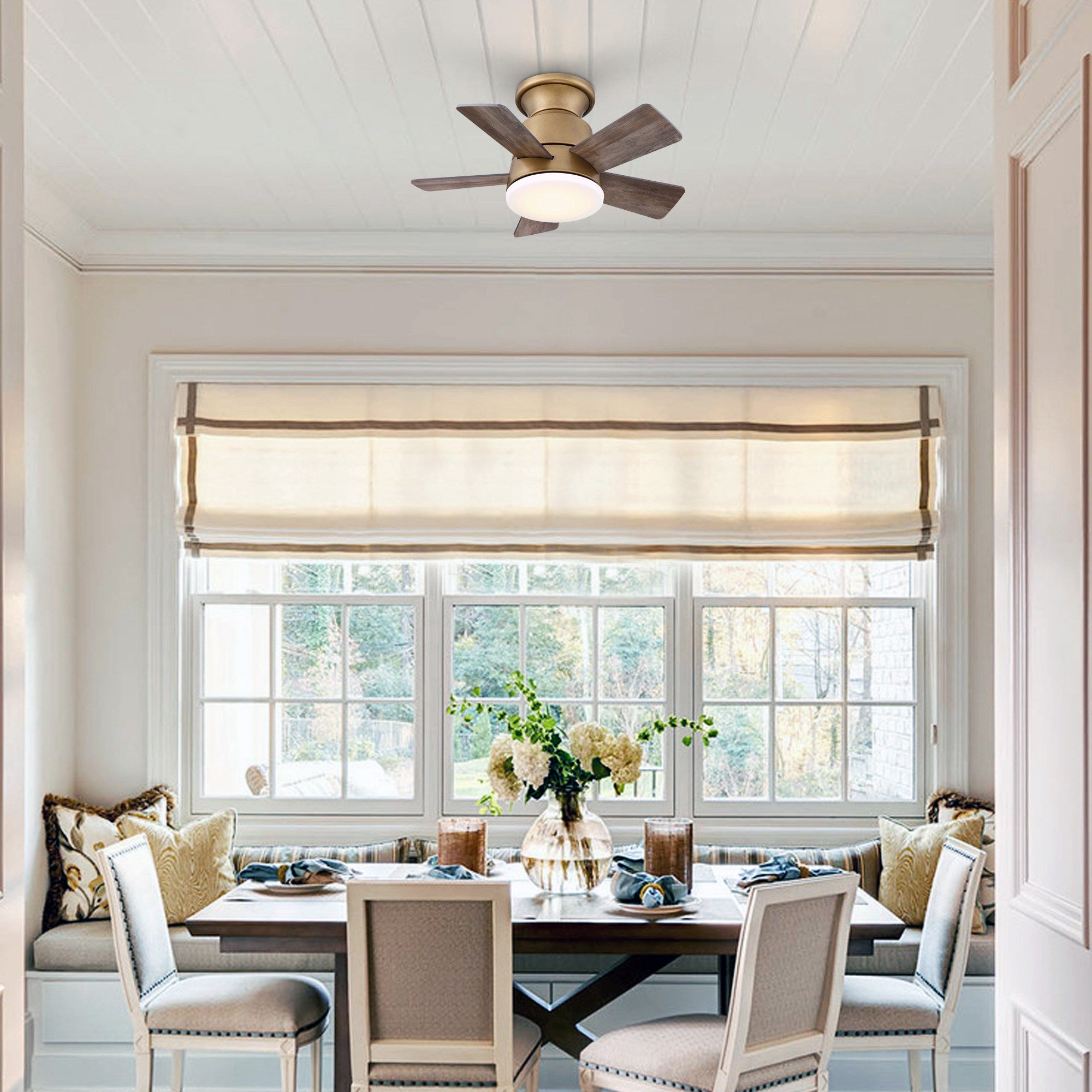 Farmhouse Iron Mini Fan 24B