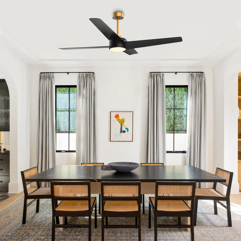 Parvez Ceiling Fan with Light 60"