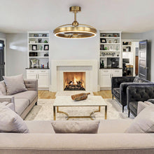 Arthur Industrial DC Fandelier