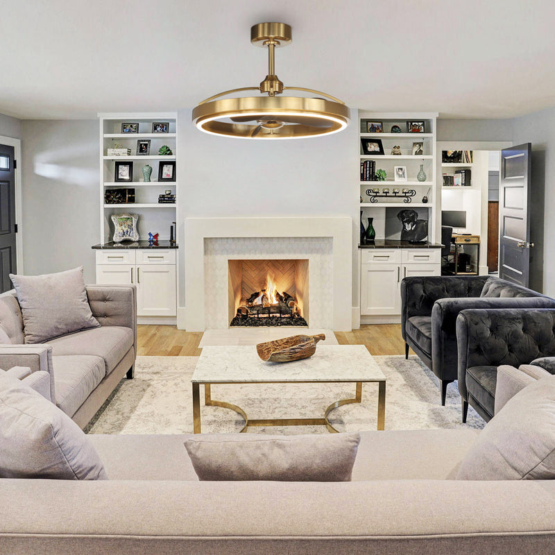 Arthur Industrial DC Fandelier