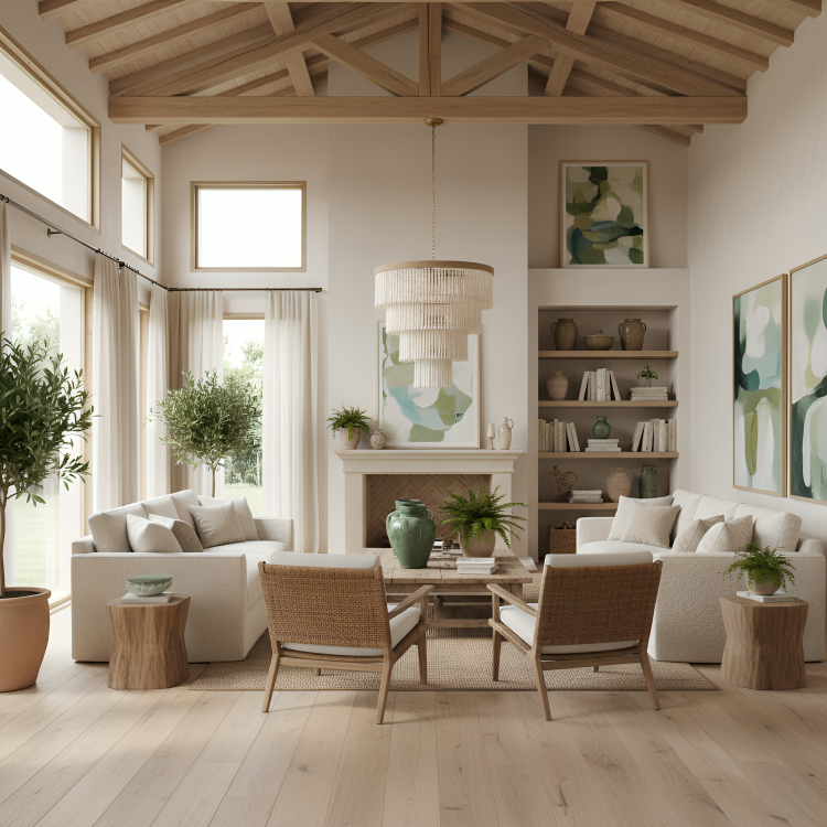 Nelly Beaded Chandelier 32"