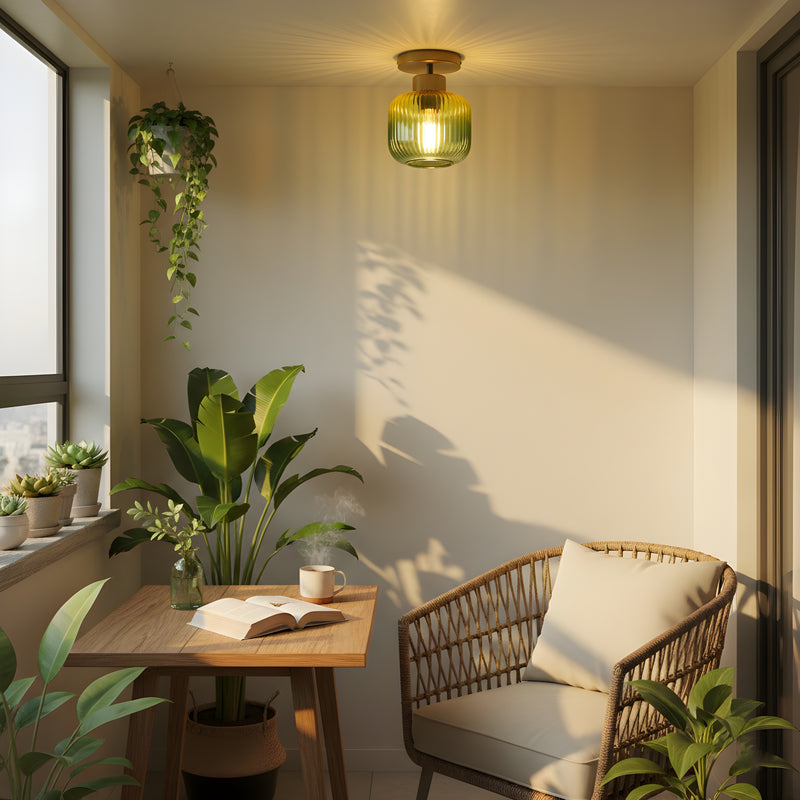 Bard Semi-Flush Mount 6"