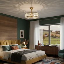 Lattice 25" Fandelier