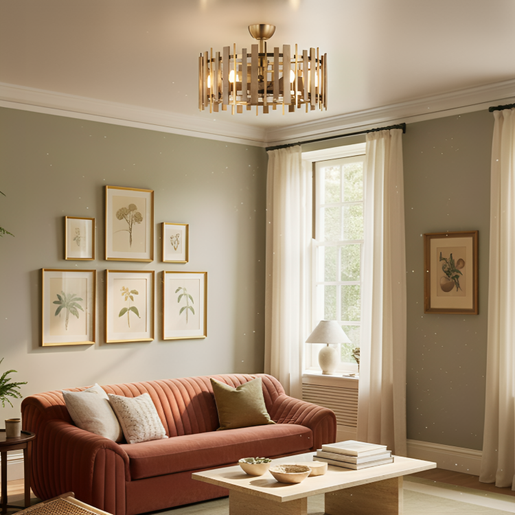 Pulse 31" LED Fandelier