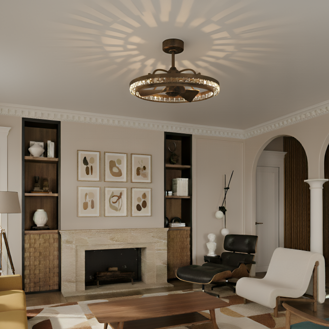 Vortex 27" Fandelier