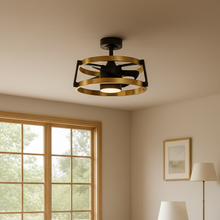 Orbital 23" Fandelier