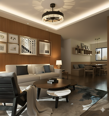 Drape  27" Fandelier