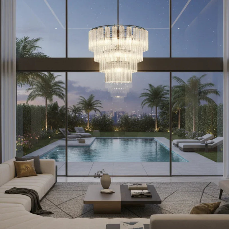 Aqualis Cascading Chandelier