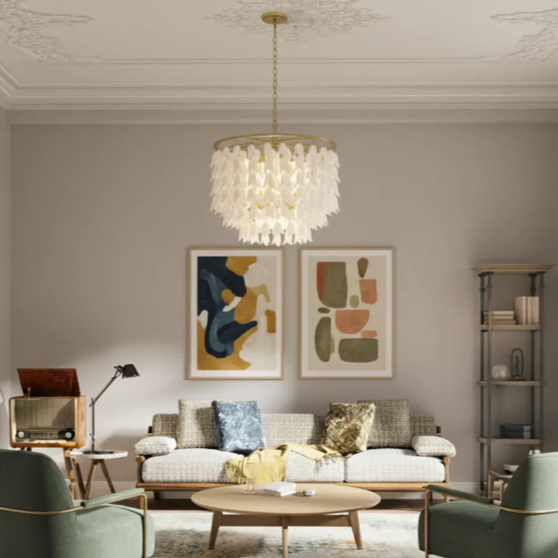 Plumae Cascading Chandelier