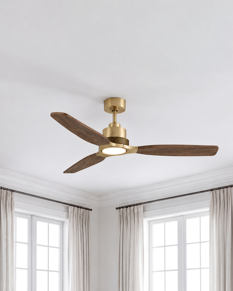 Louise Ceiling Fan 48" · Solid Wood Blades