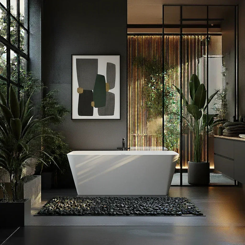 65" PM Halo Freestanding Tub