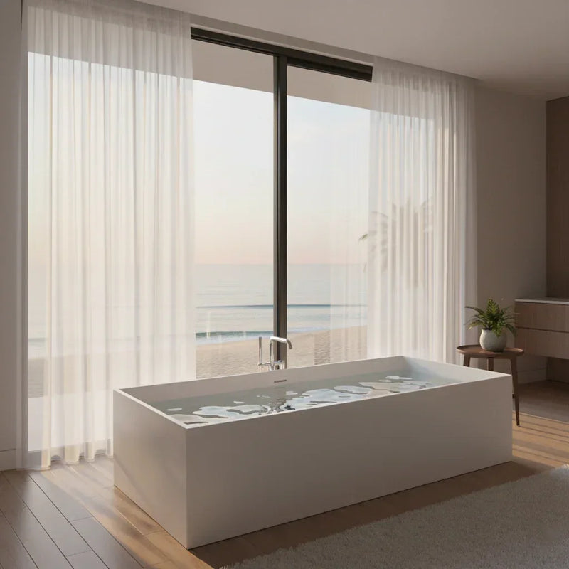 67" PM Veil Freestanding Tub