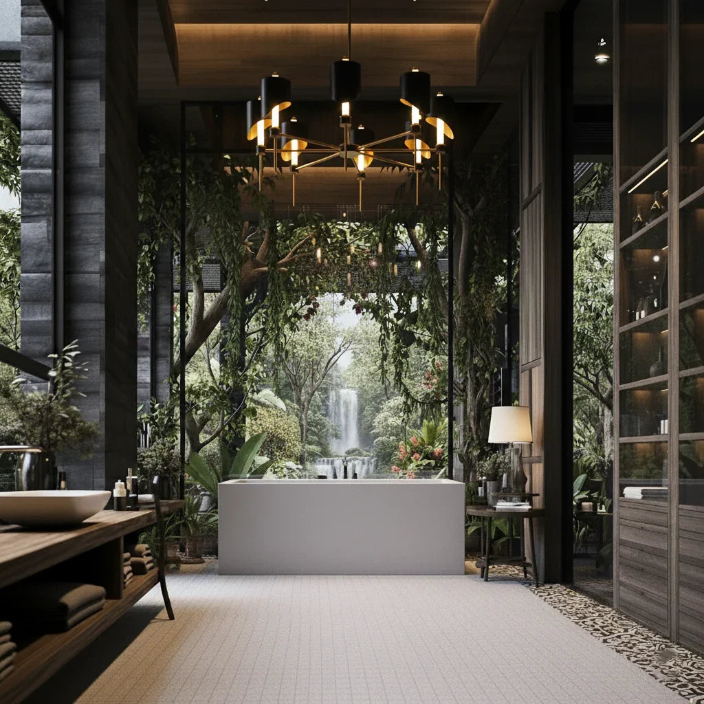 71" PM Halo XL Freestanding Tub