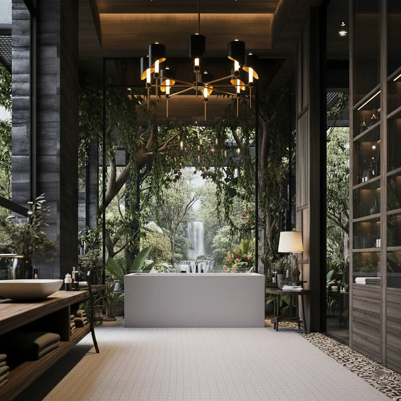 71" PM Halo XL Freestanding Tub