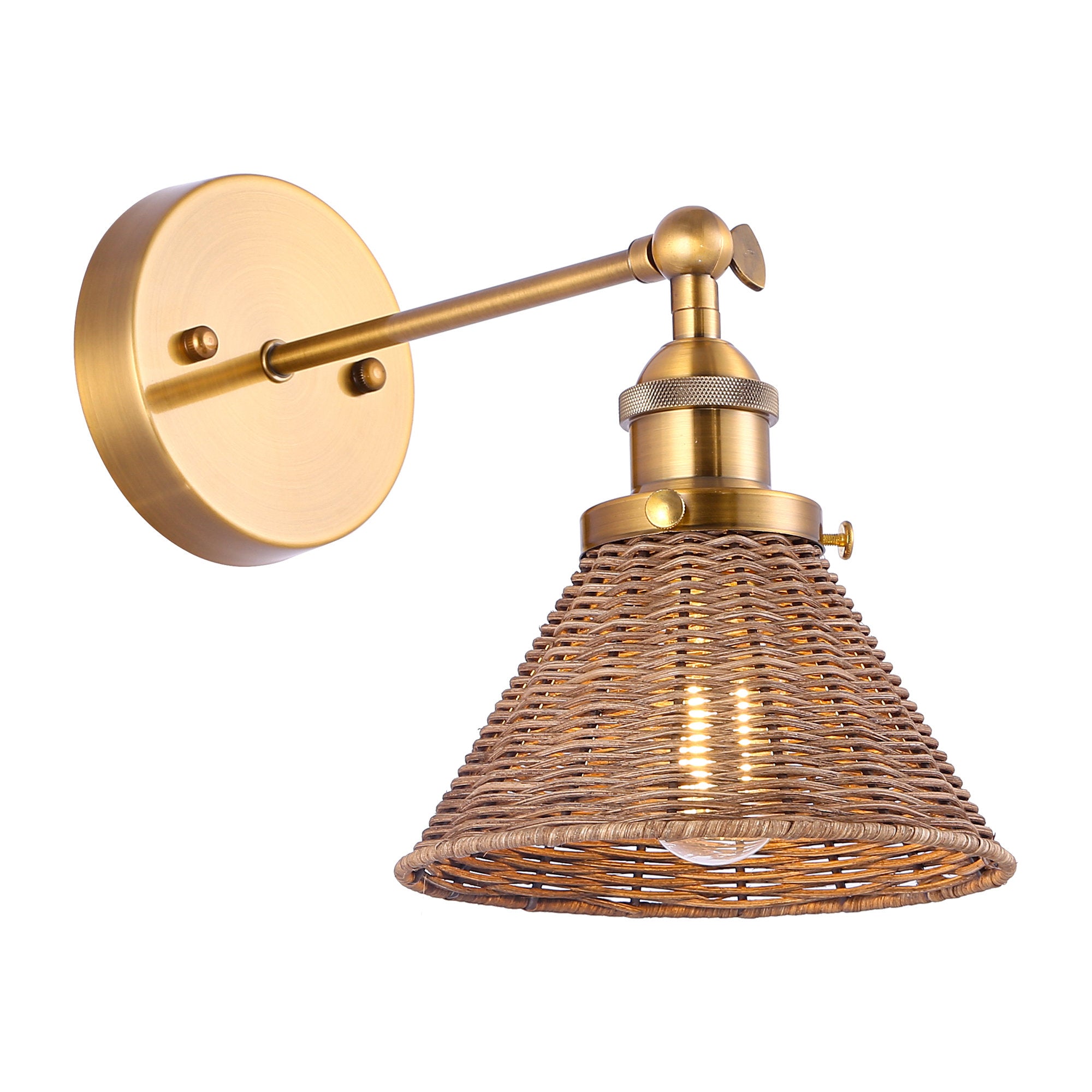Golden Wall Light
