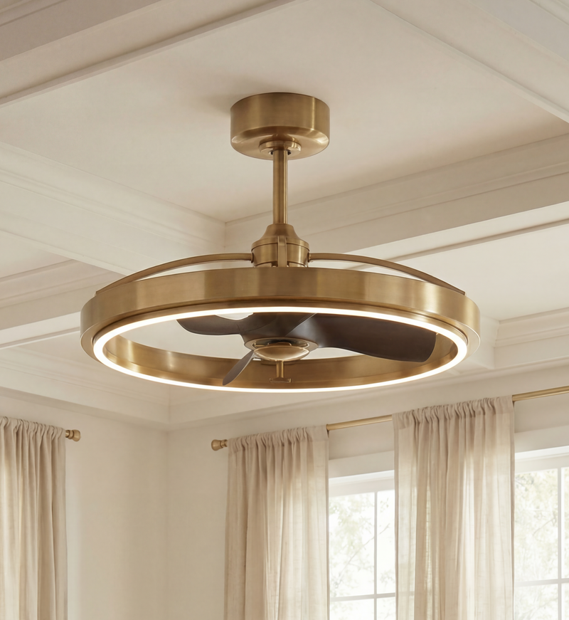 Arthur Industrial DC Fandelier