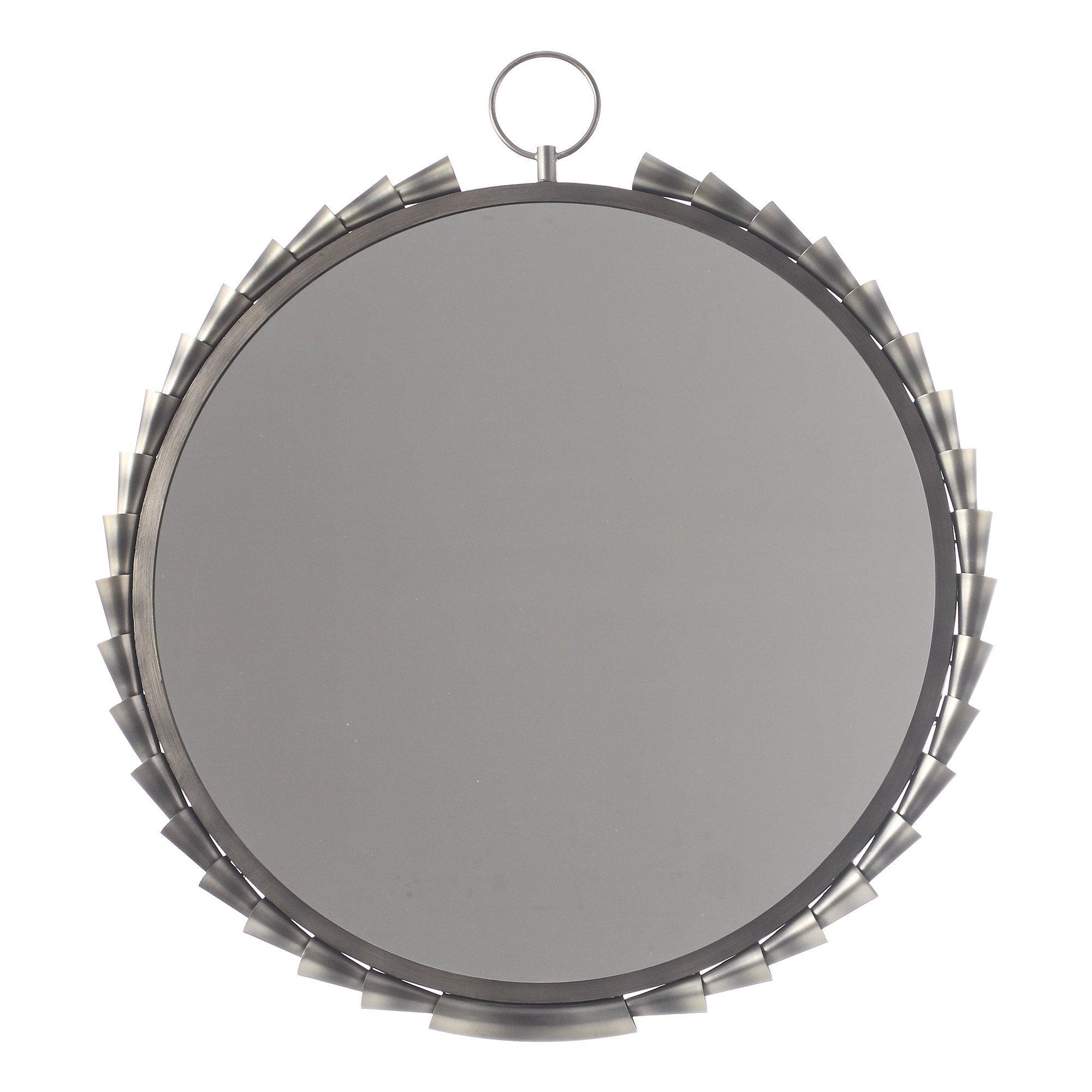 Grey Modern Classic Sunset Wall Mirror - ParrotUncle