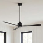 Mono Black Ceiling Fan 52"