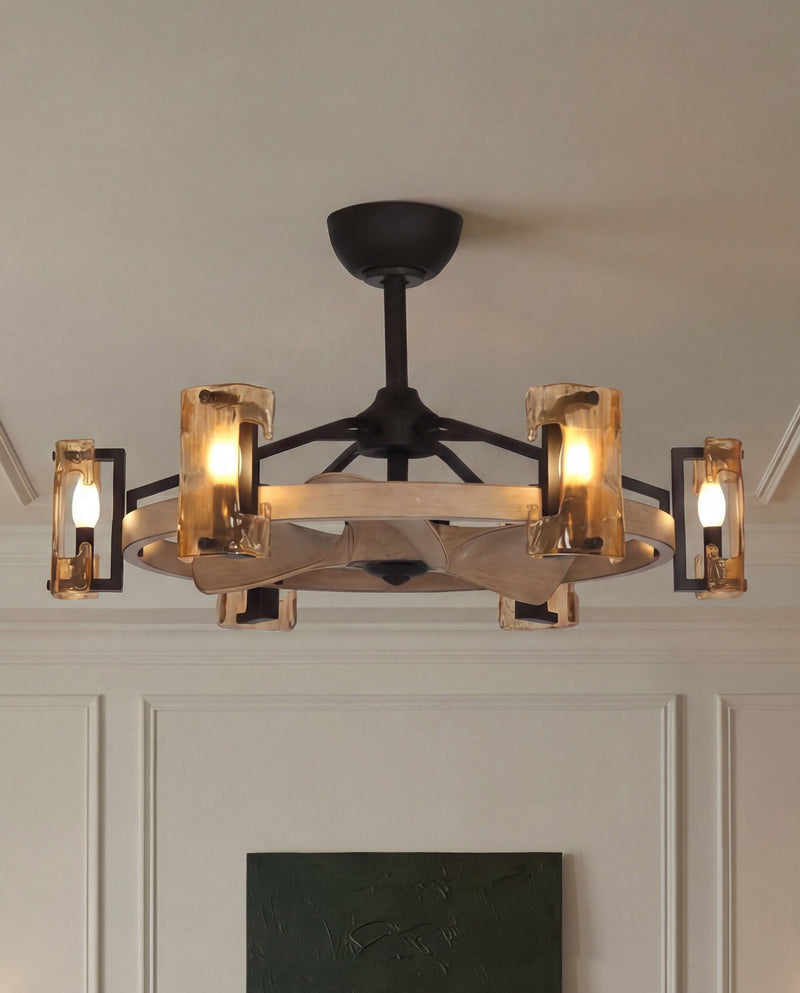 Forge LED Fandelier 34"