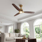 Louise Ceiling Fan 56" · Solid Wood Blades