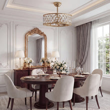 Lattice  Fandelier 25"