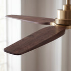 Louise Ceiling Fan 84" · Solid Wood Blades · No Light